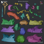 Knolan - Battle Chasers | Custom Statue 3D printed figure