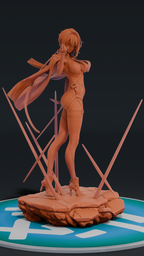 Evelyn - Zenless Zone Zero ZZZ | Custom Statue 3D printed figure