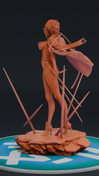 Evelyn - Zenless Zone Zero ZZZ | Custom Statue 3D printed figure