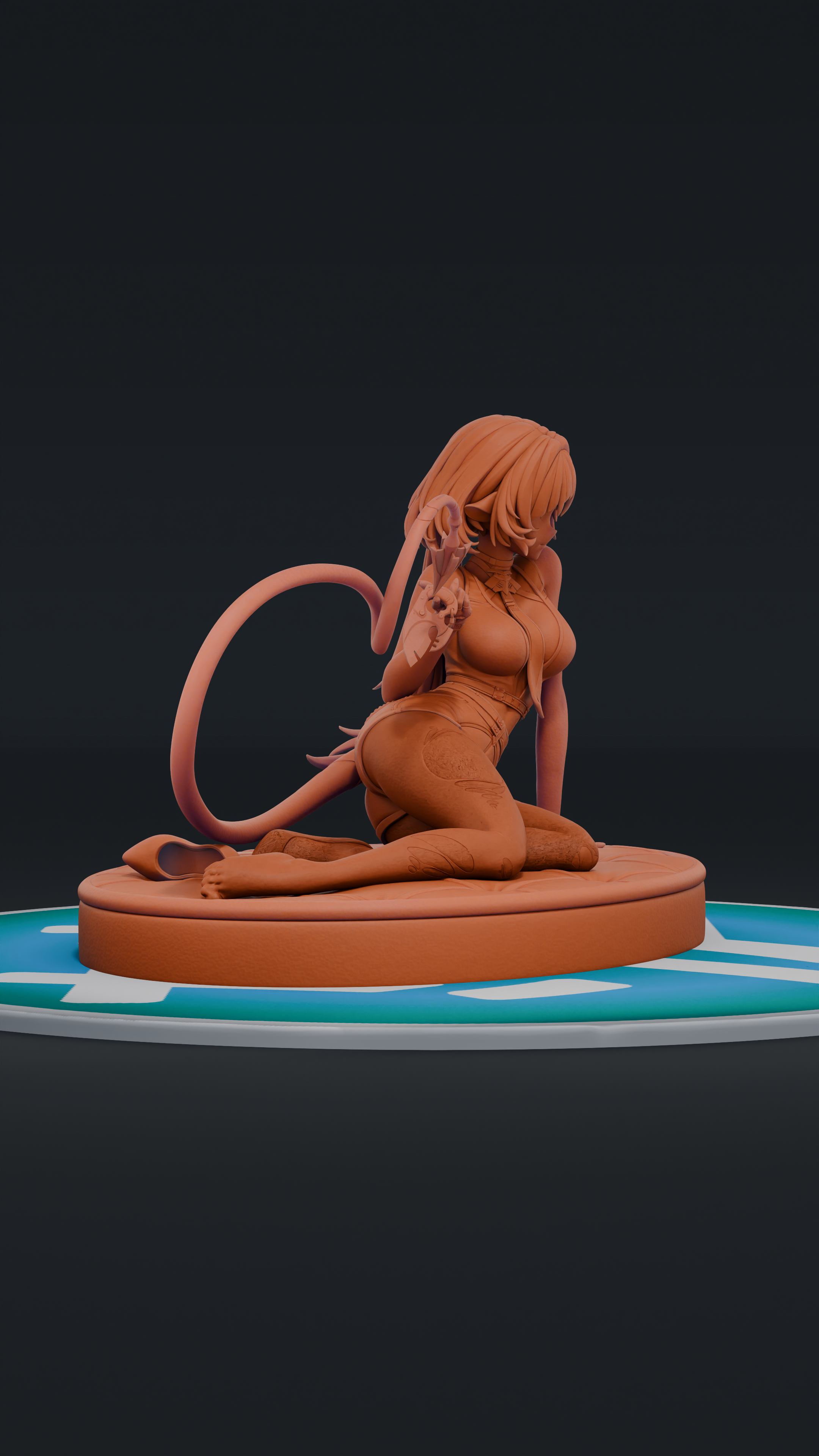 Jane Doe - Zenless Zone Zero ZZZ | Custom Statue 3D printed figure