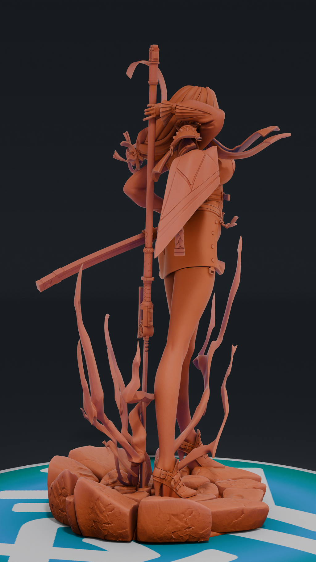 Yanagi - Zenless Zone Zero ZZZ | Custom Statue 3D printed figure