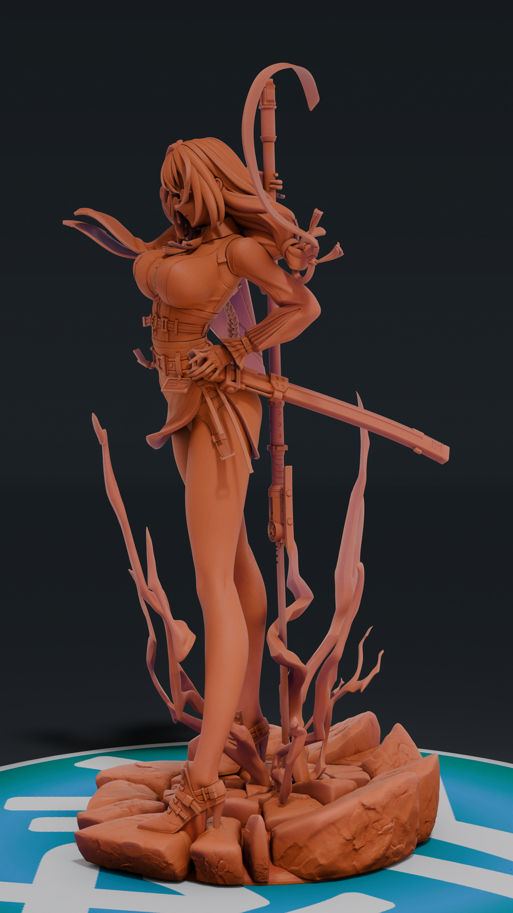 Yanagi - Zenless Zone Zero ZZZ | Custom Statue 3D printed figure