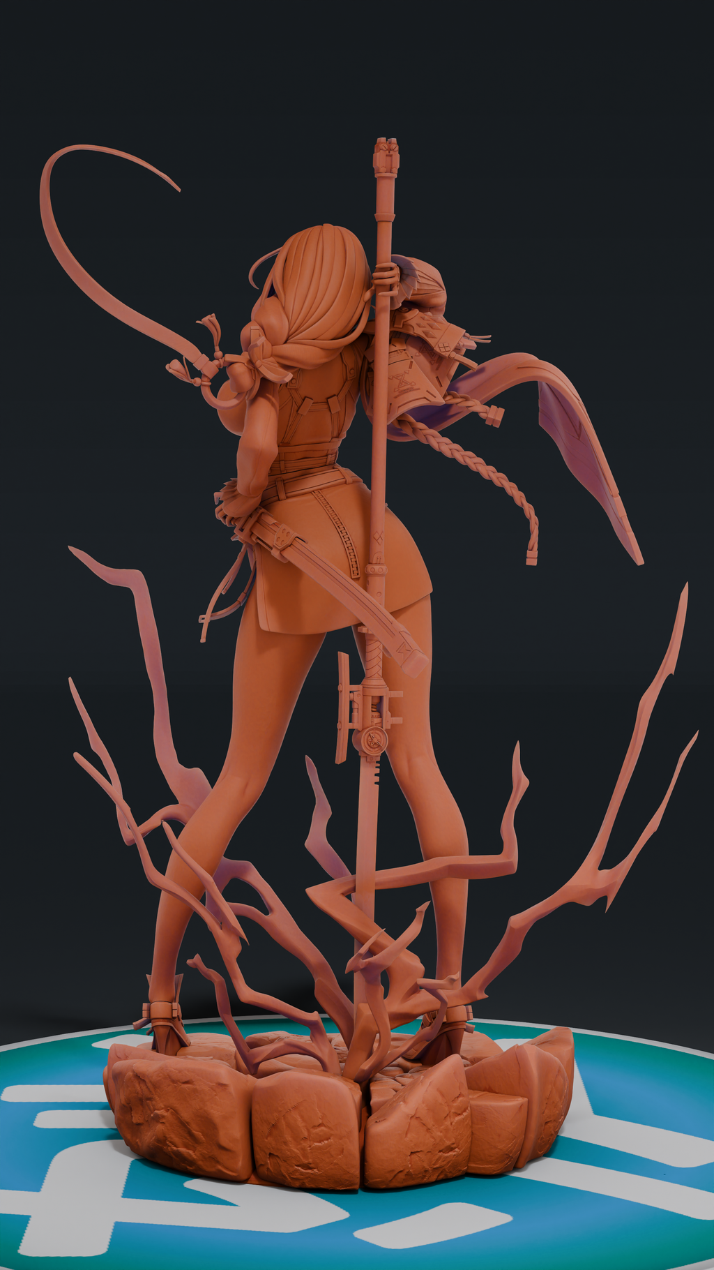 Yanagi - Zenless Zone Zero ZZZ | Custom Statue 3D printed figure