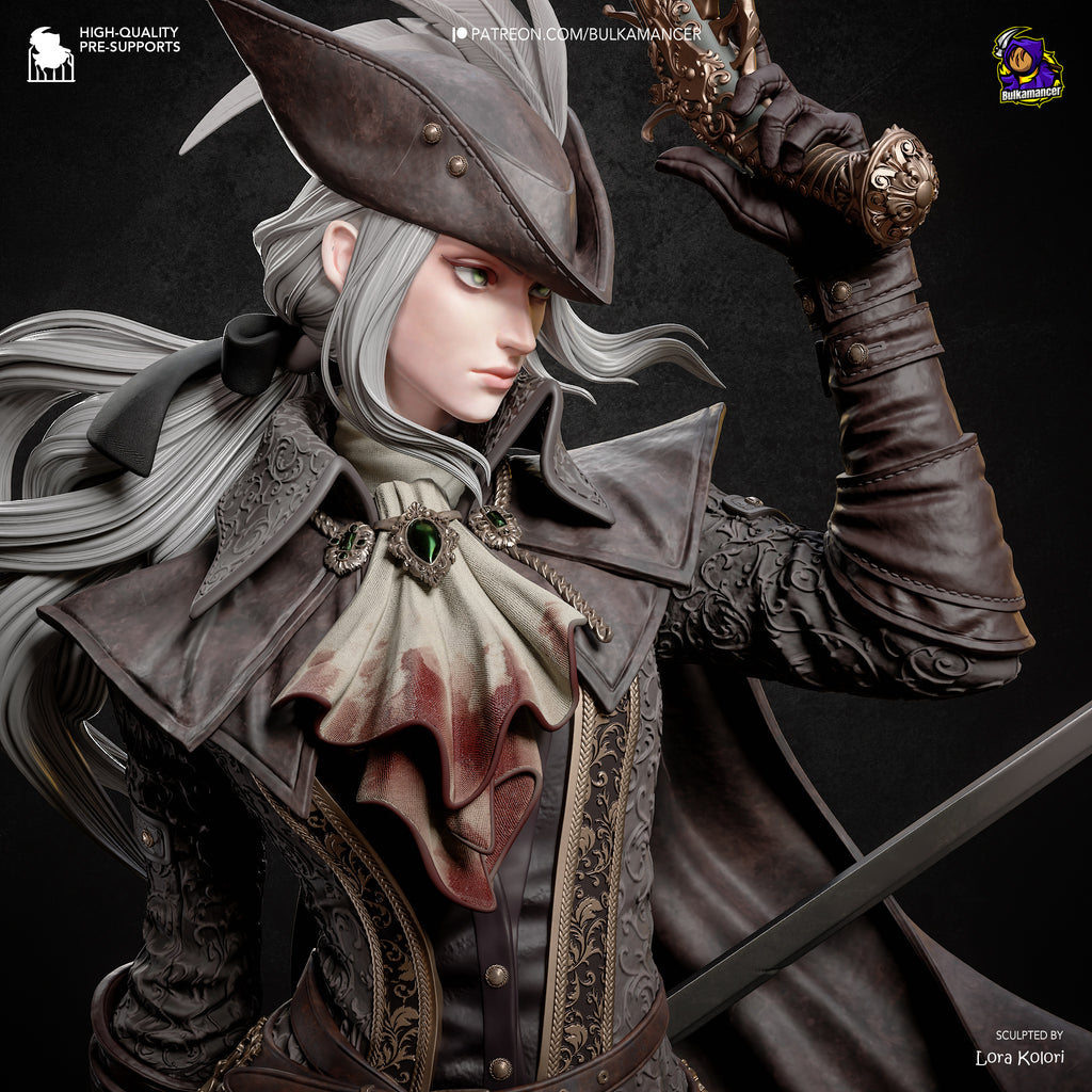 Lady Maria - Bloodborne | Custom Statue 3D printed figure