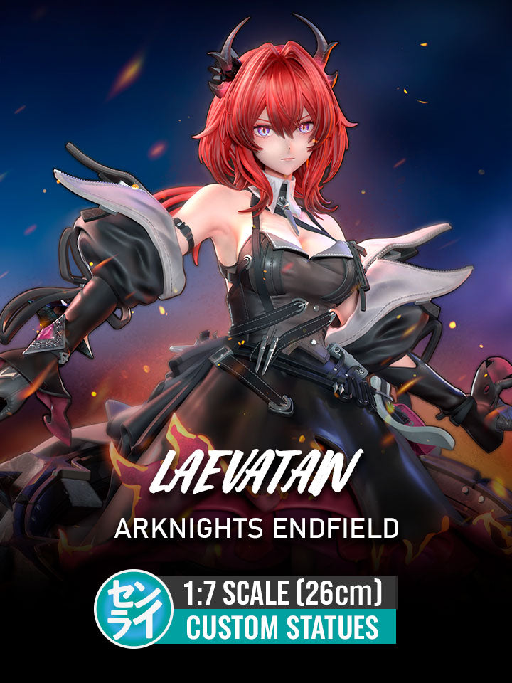 Laevatian - Arknights Endfield | Custom Statue 3D printed figure