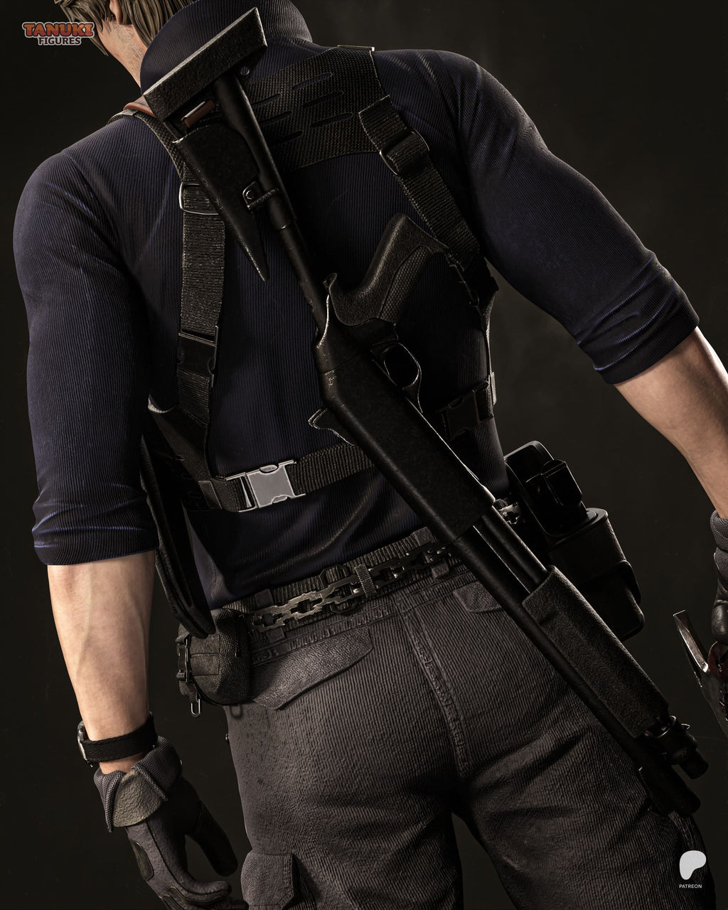 Leon S Kennedy - Resident Evil Requiem | Custom Statue 3D printed figure