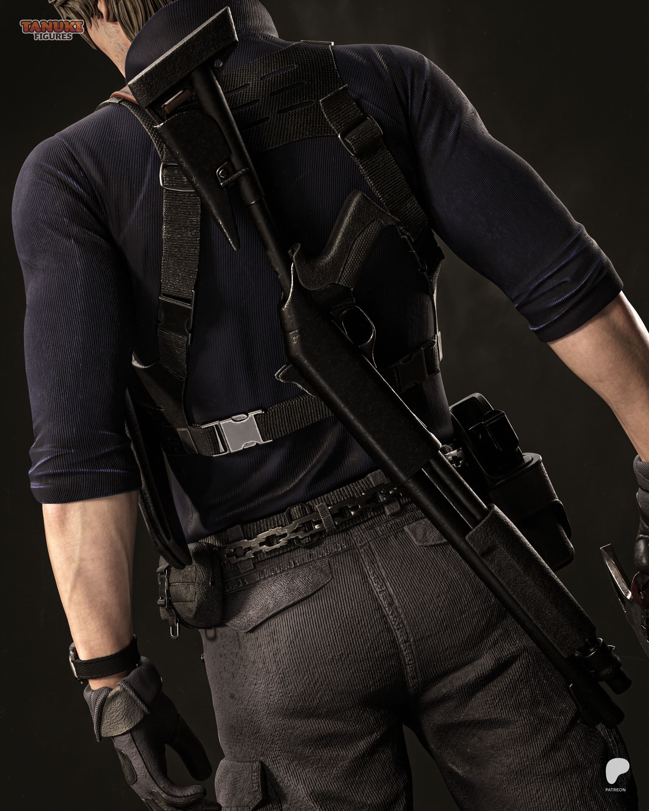 Leon S Kennedy - Resident Evil Requiem | Custom Statue 3D printed figure