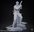 Leon S Kennedy - Resident Evil Requiem | Custom Statue 3D printed figure
