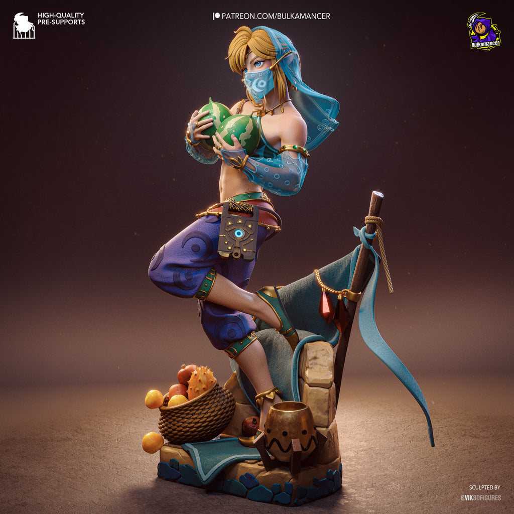 Gerudo Link - Zelda Tears of the Kingdom | Custom Statue 3D printed figure