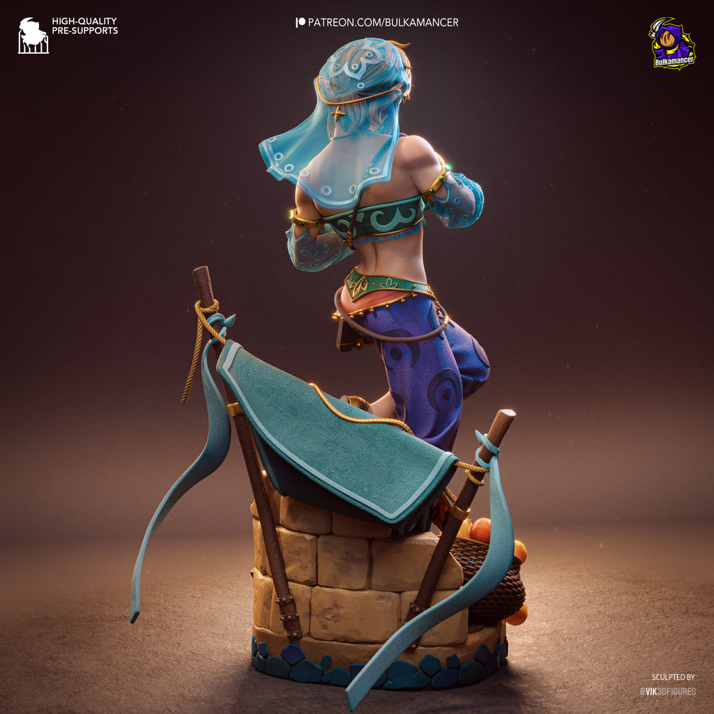Gerudo Link - Zelda Tears of the Kingdom | Custom Statue 3D printed figure