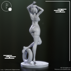 Lucy Swimsuit - Cyberpunk Edgerunners | Custom Statue 3D printed figure