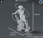 Lucy - Cyberpunk: Edgerunners | Custom Statue 3D printed figure