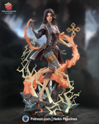 Lune - Expedition 33 | Custom Statue 3D printed figure