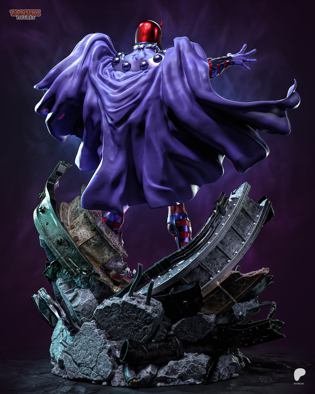 Magneto - X-Men | Custom Statue 3D printed figure