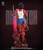Malevola - Dispatch | Custom Statue 3D printed figure