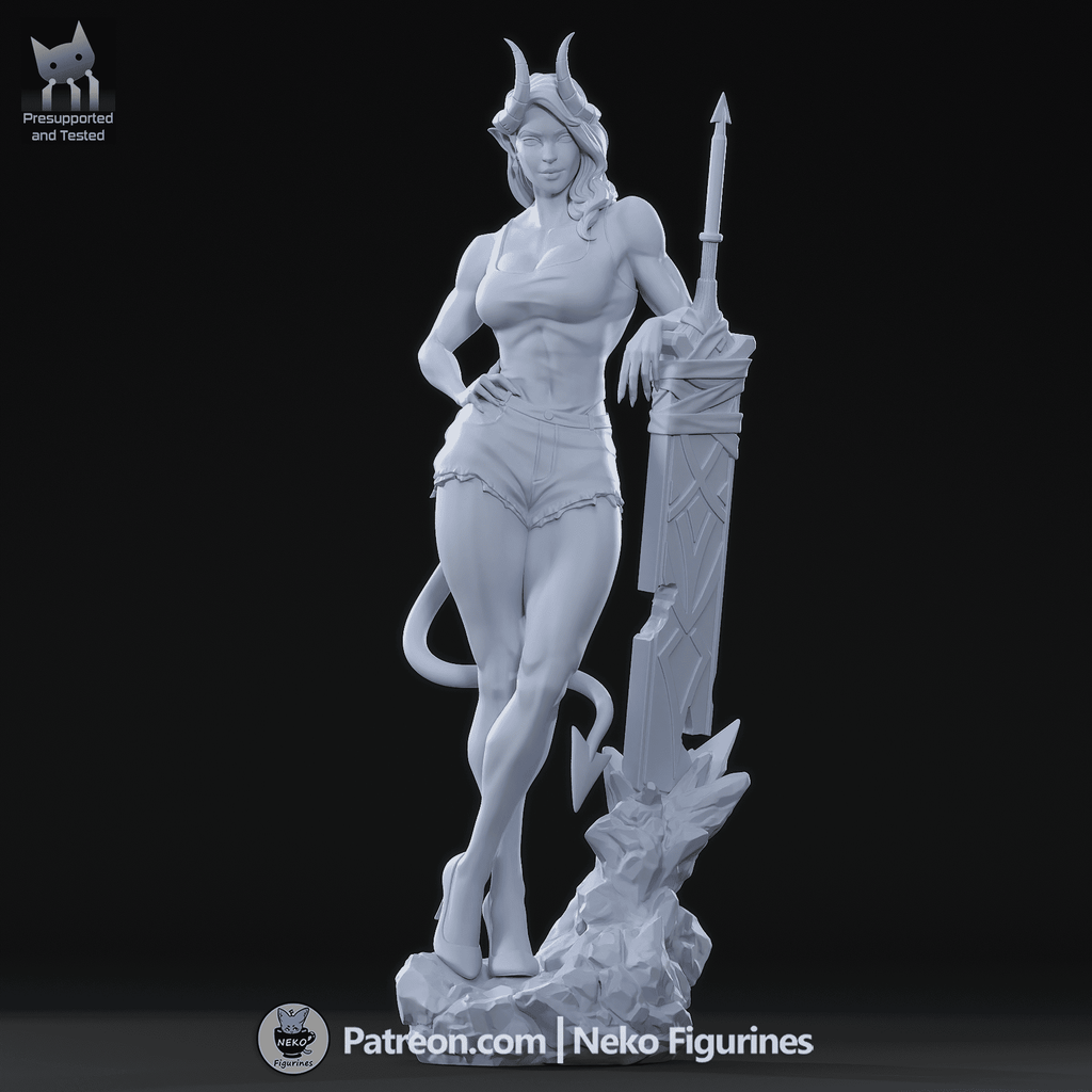 Malevola - Dispatch | Custom Statue 3D printed figure
