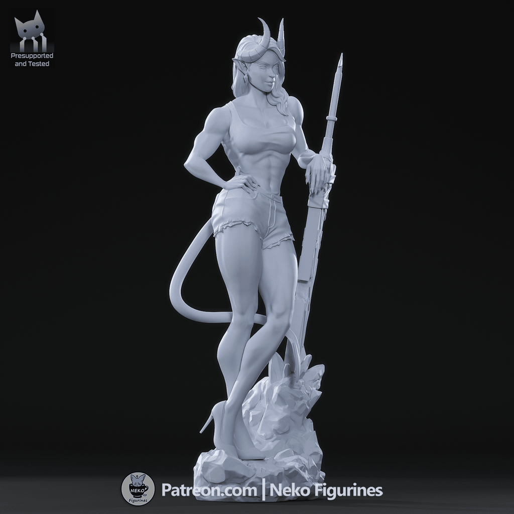 Malevola - Dispatch | Custom Statue 3D printed figure