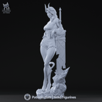 Malevola - Dispatch | Custom Statue 3D printed figure