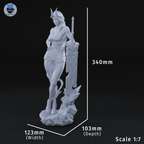 Malevola - Dispatch | Custom Statue 3D printed figure