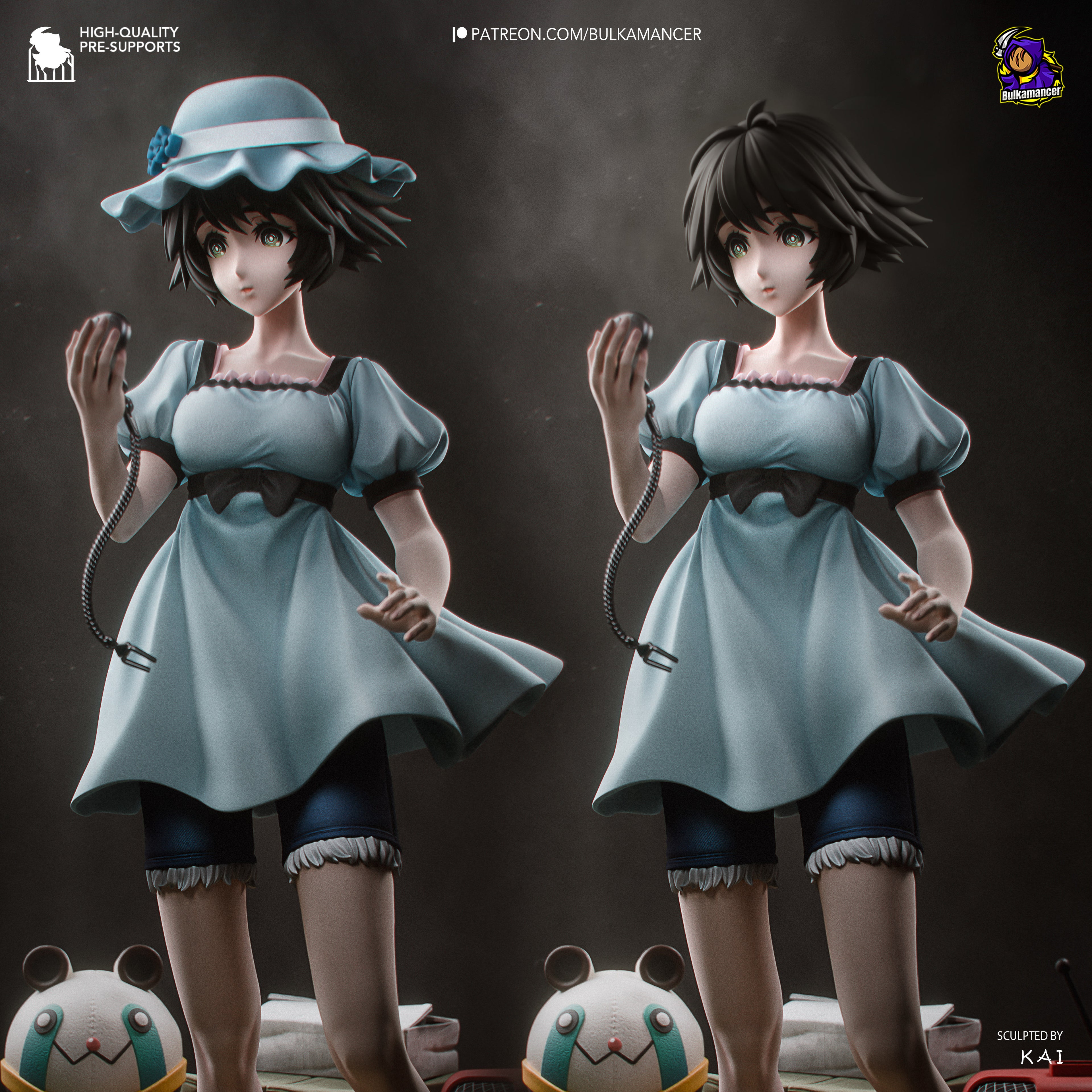 Mayuri Shiina - Steins;Gate | Custom Statue 3D printed figure