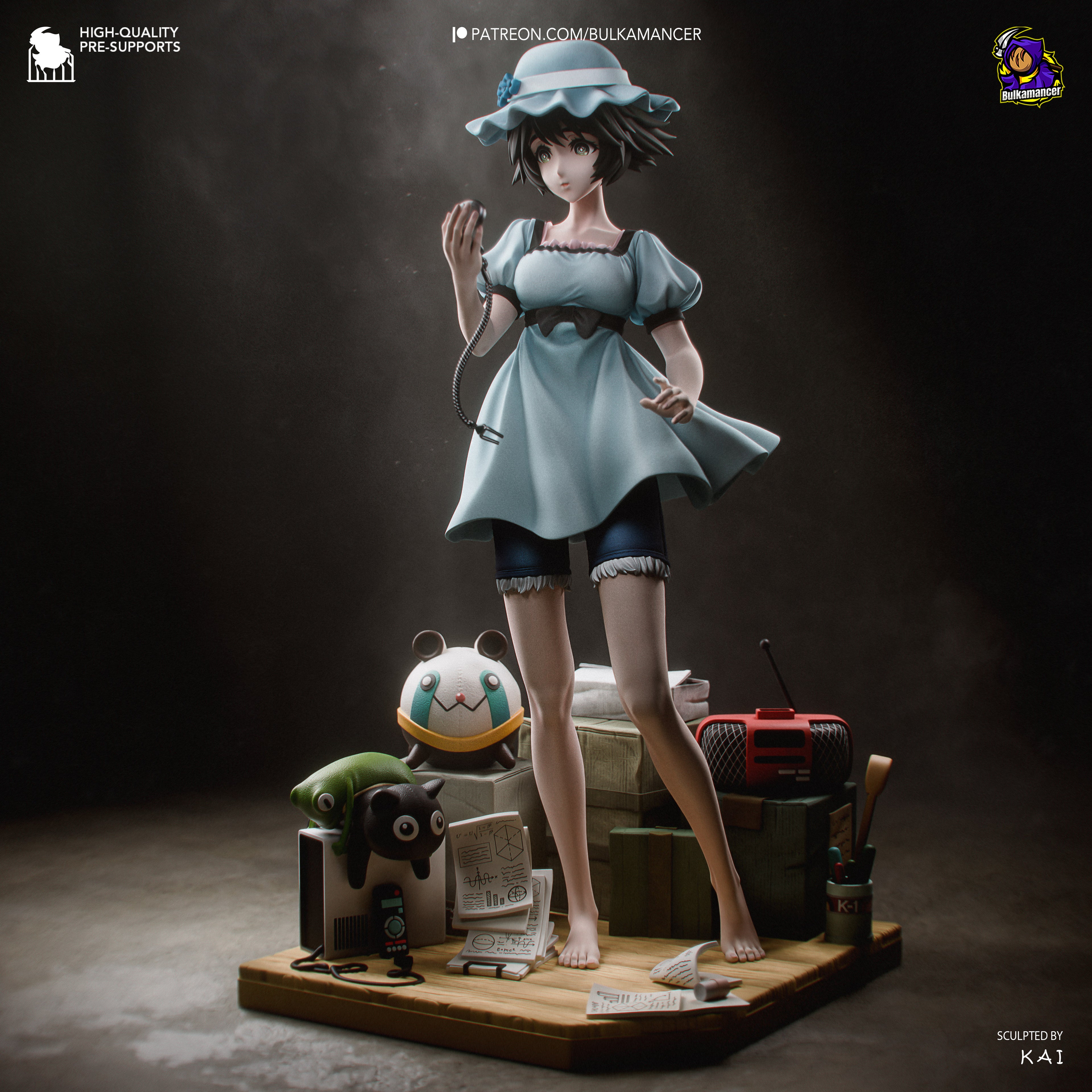 Mayuri Shiina - Steins;Gate | Custom Statue 3D printed figure