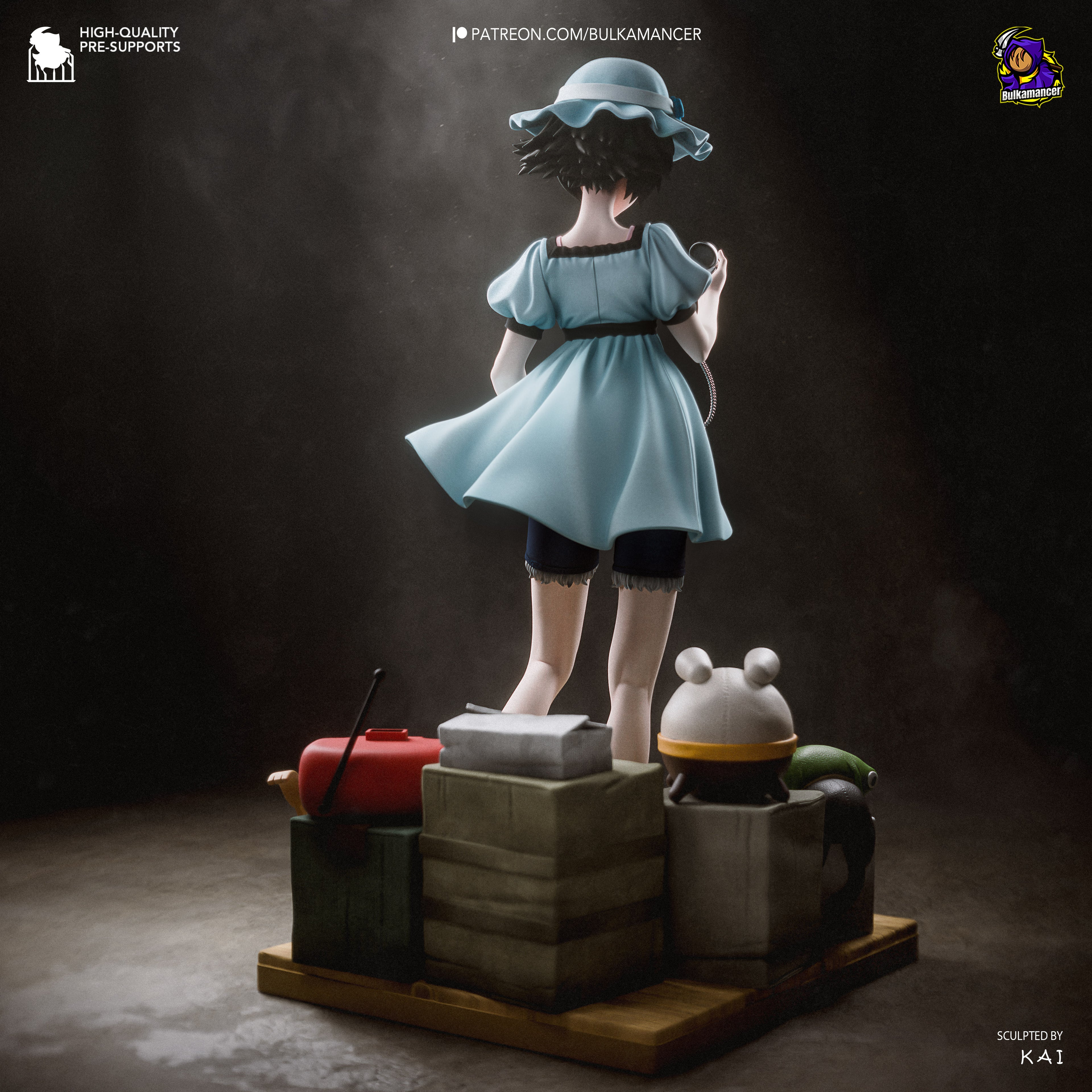 Mayuri Shiina - Steins;Gate | Custom Statue 3D printed figure