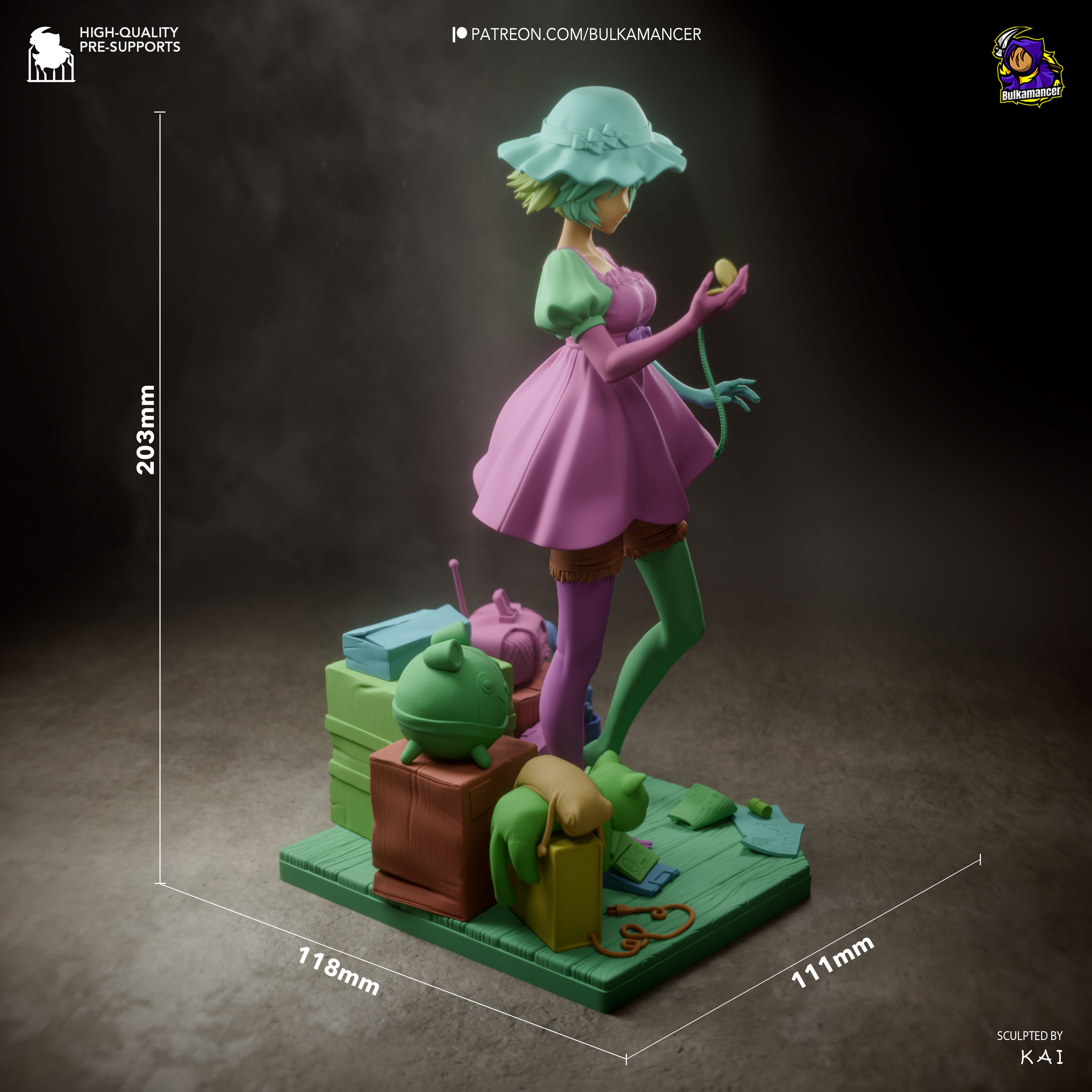 Mayuri Shiina - Steins;Gate | Custom Statue 3D printed figure