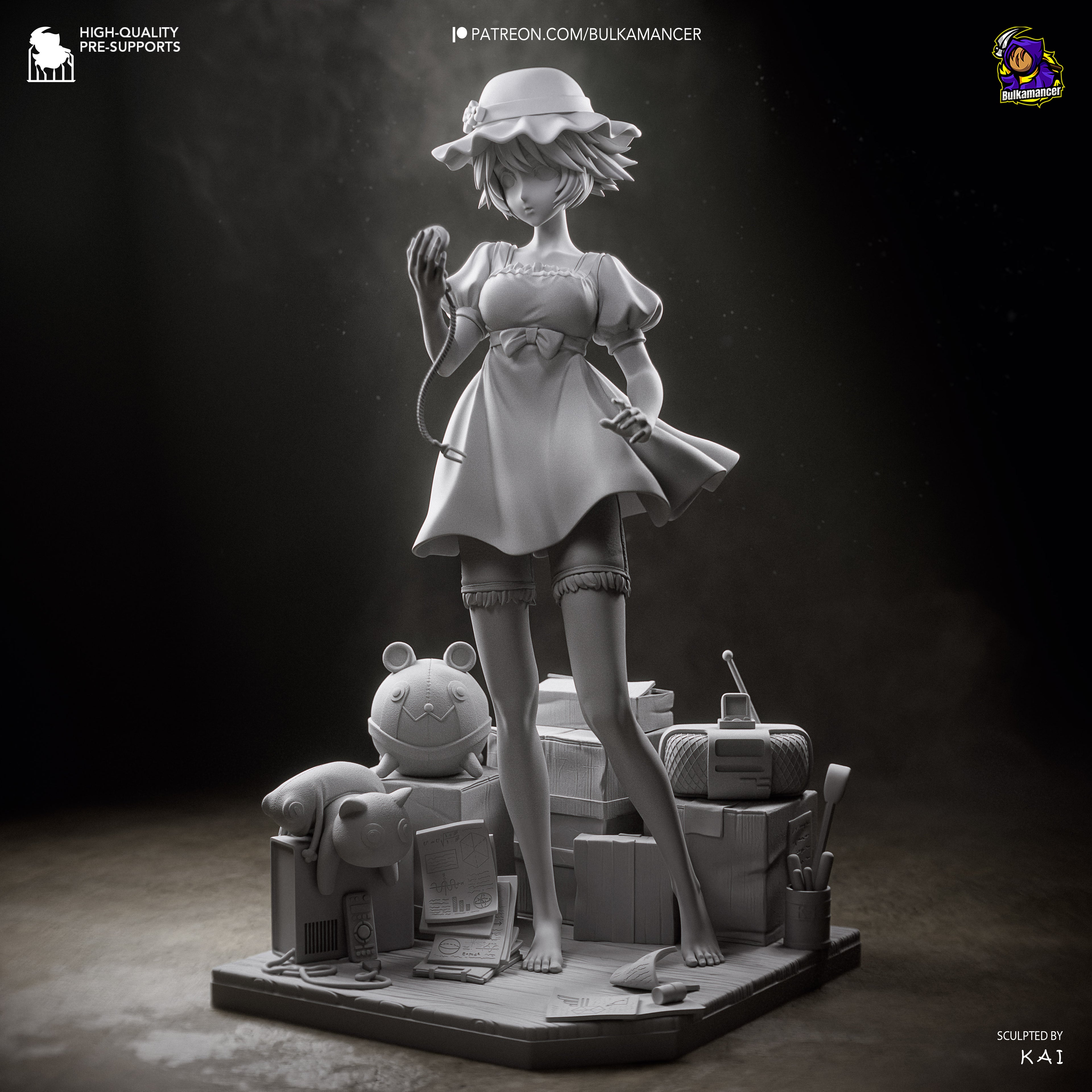 Mayuri Shiina - Steins;Gate | Custom Statue 3D printed figure