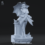 Mina - Deadlock | Custom Statue 3D printed figure