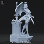 Mina - Deadlock | Custom Statue 3D printed figure
