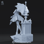 Mina - Deadlock | Custom Statue 3D printed figure