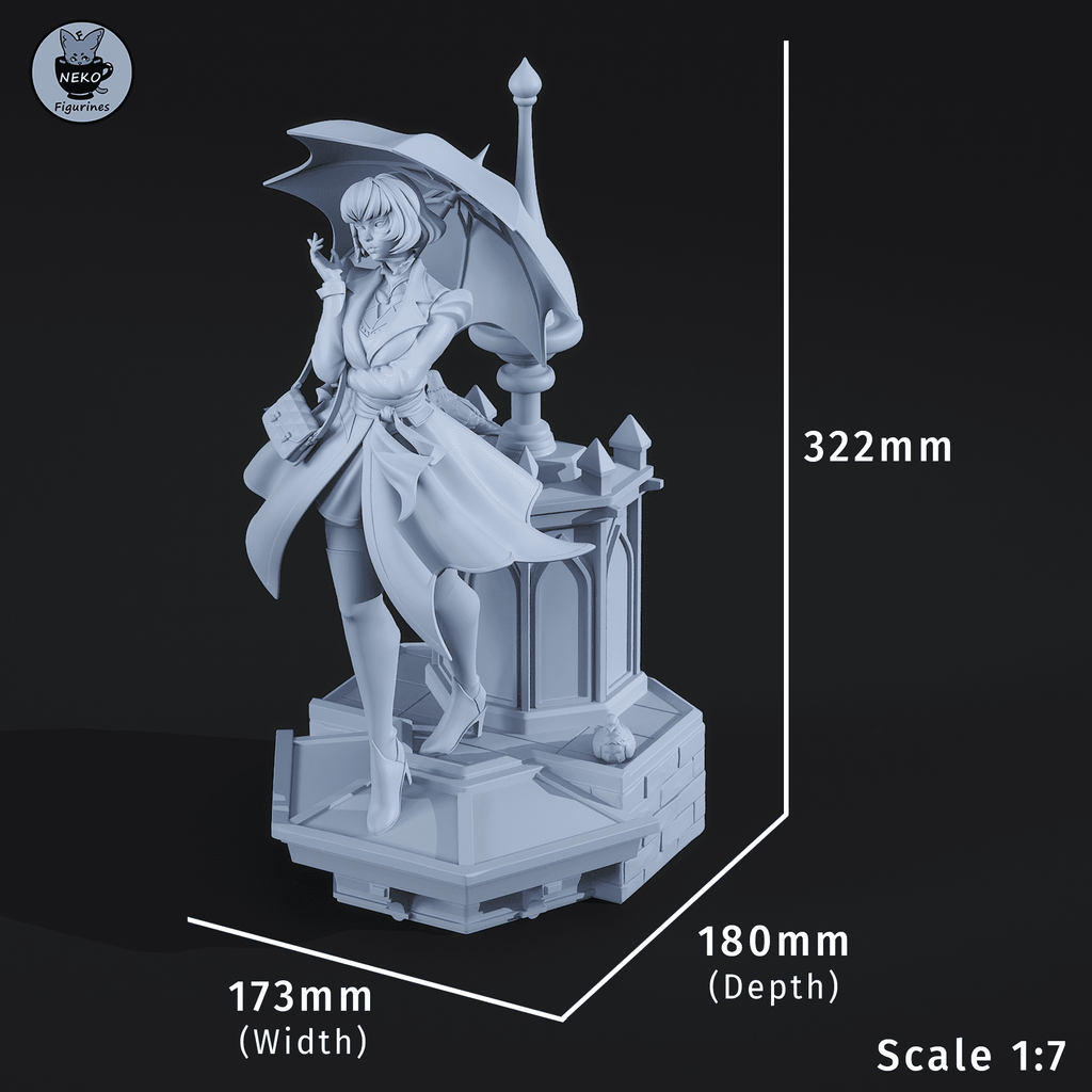 Mina - Deadlock | Custom Statue 3D printed figure