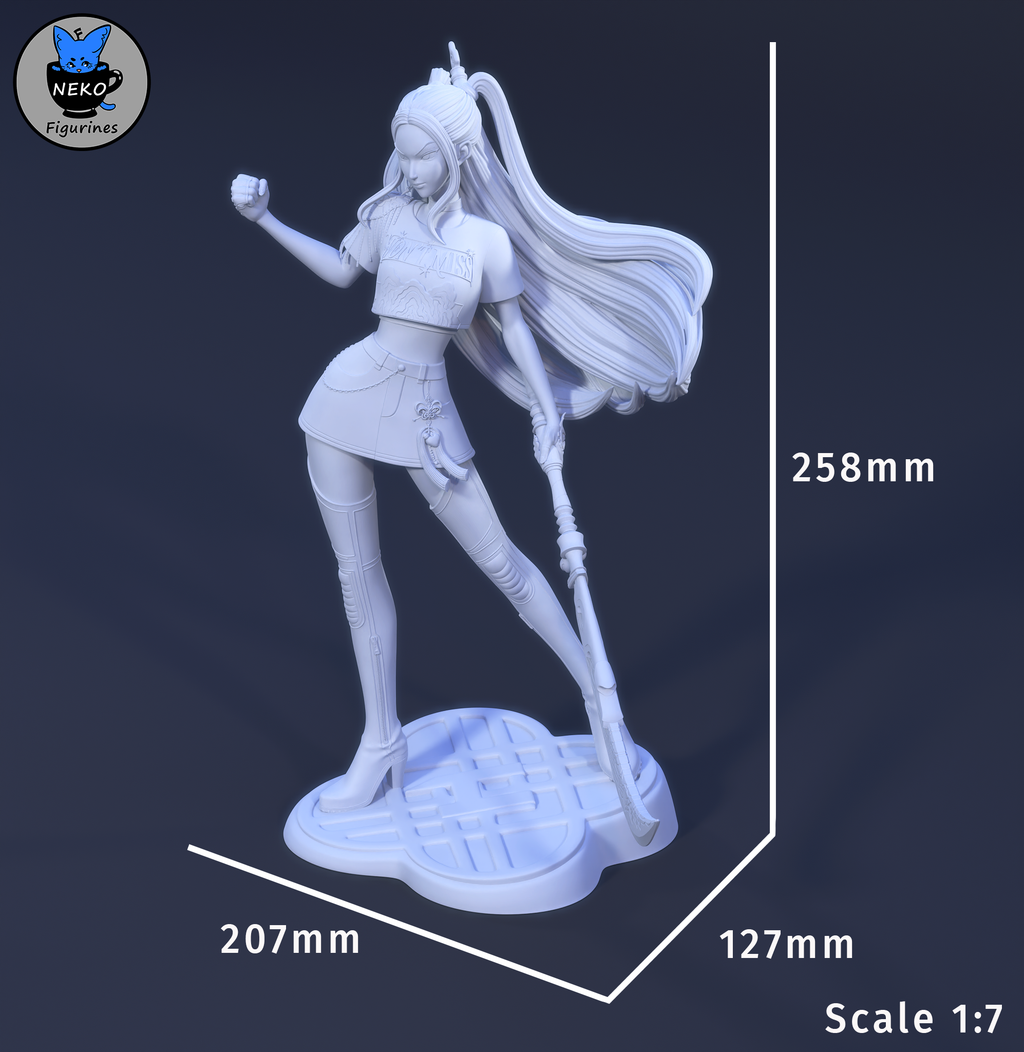 Mira - KPOP Demon Hunters | Custom Statue 3D printed figure