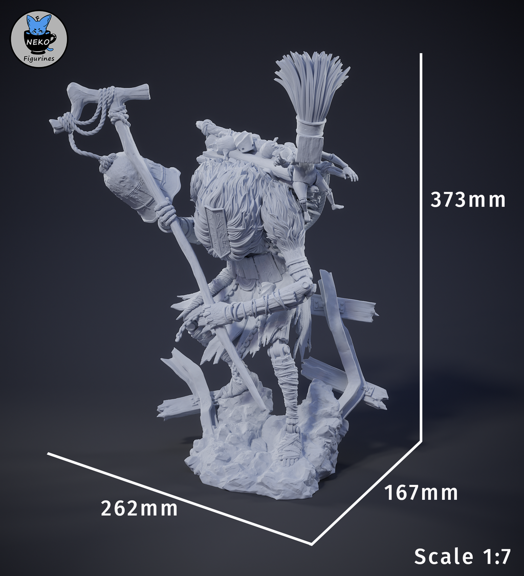 Monoco - Expedition 33 | Custom Statue 3D printed figure