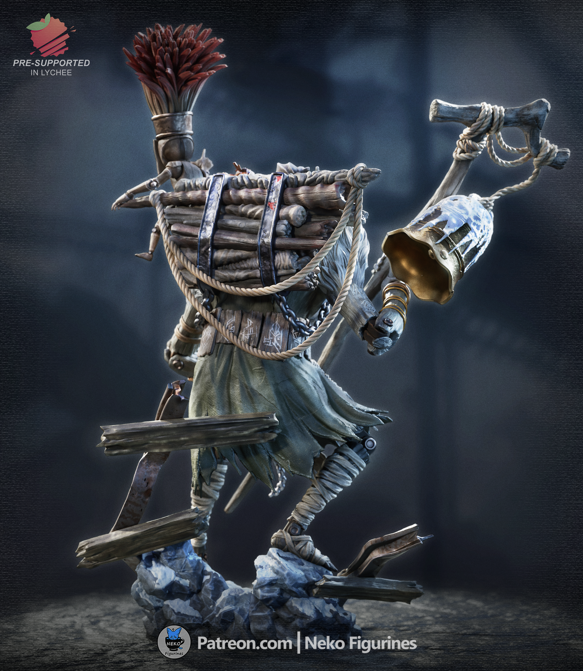 Monoco - Expedition 33 | Custom Statue 3D printed figure