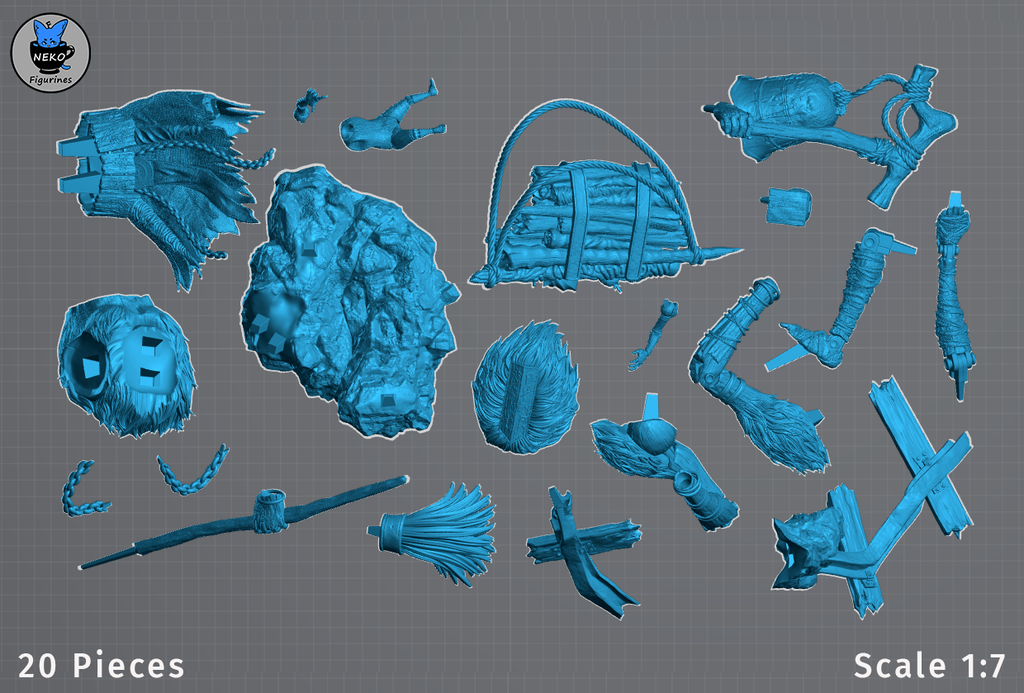 Monoco - Expedition 33 | Custom Statue 3D printed figure
