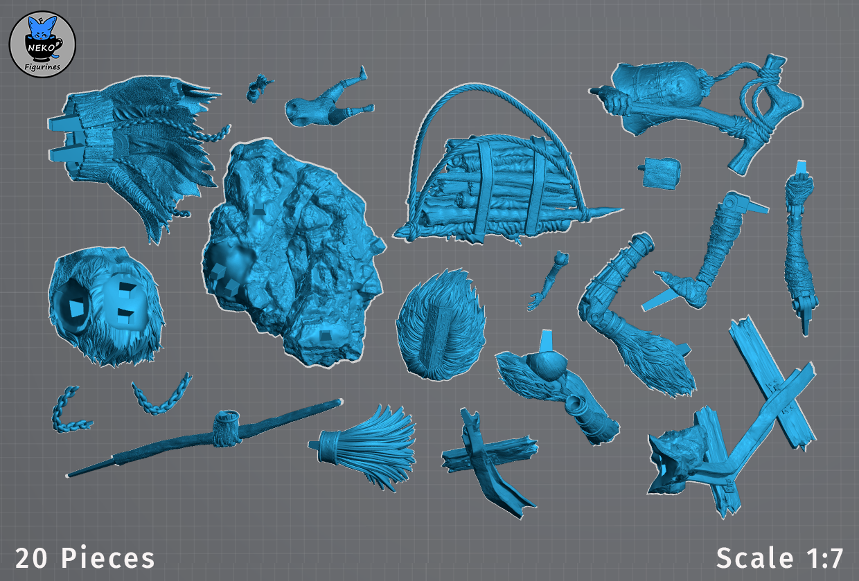Monoco - Expedition 33 | Custom Statue 3D printed figure