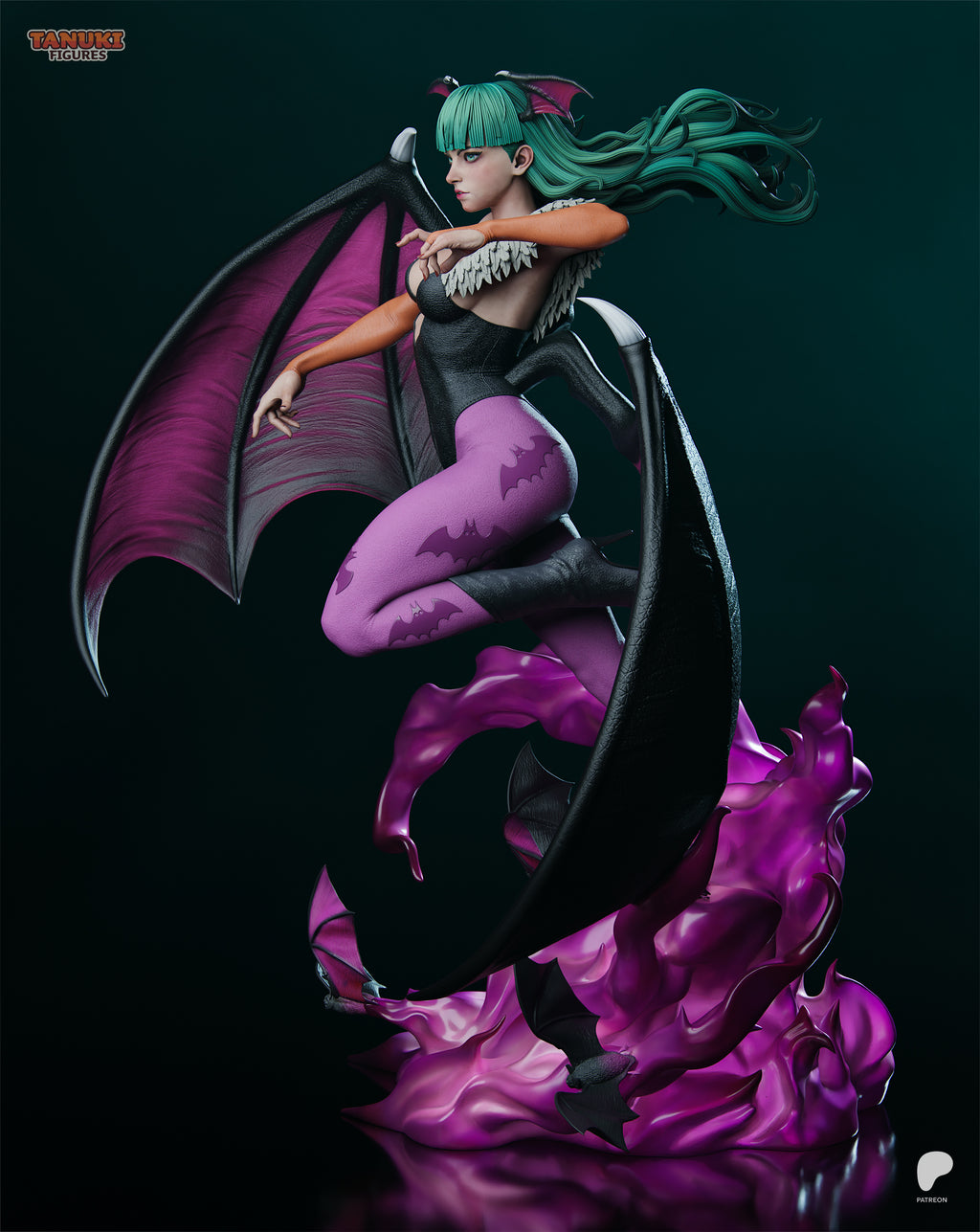 Morrigan - Darkstalkers | Custom Statue 3D printed figure