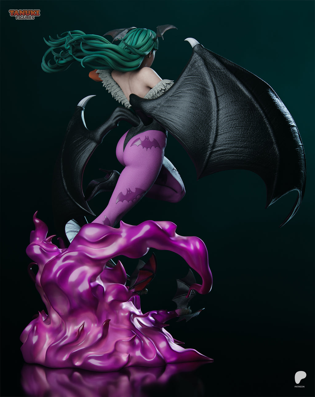 Morrigan - Darkstalkers | Custom Statue 3D printed figure