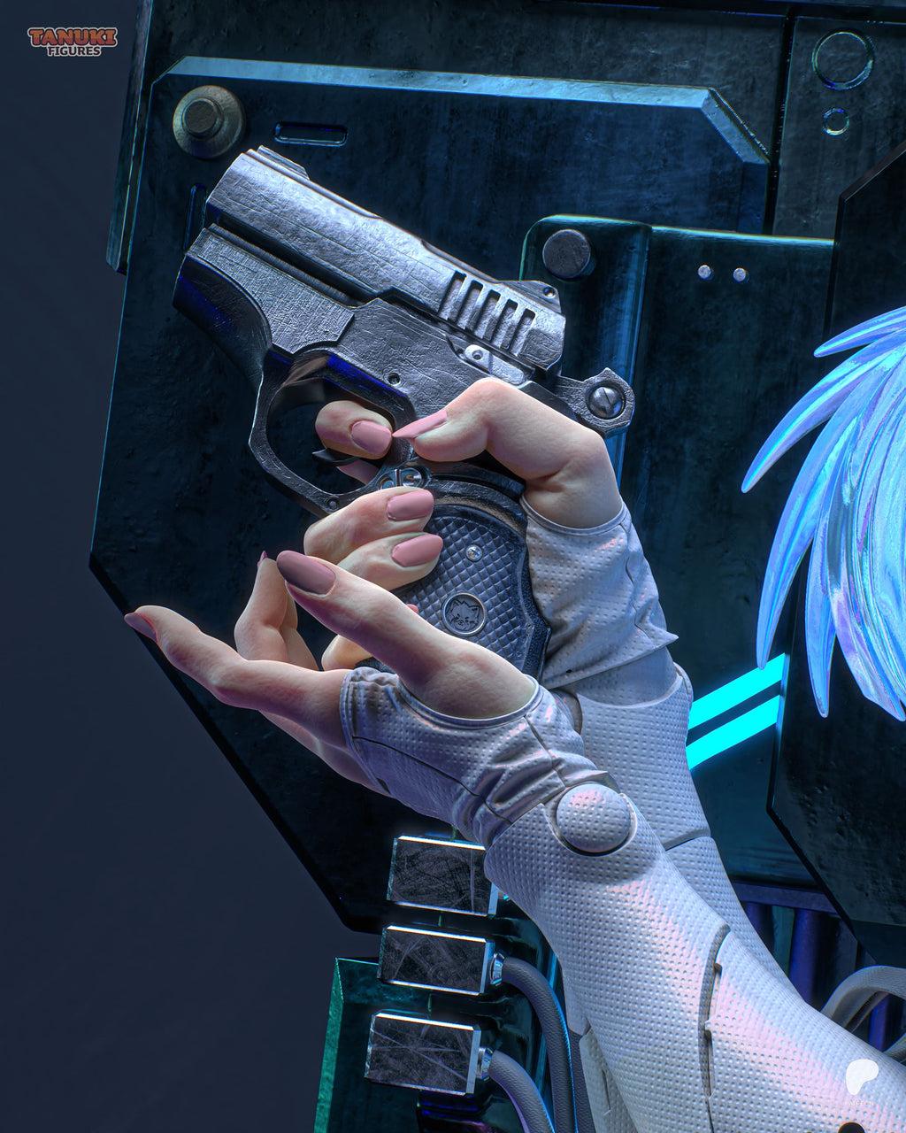 Motoko Kusanagi - Ghost in the Shell | Custom Statue 3D printed figure