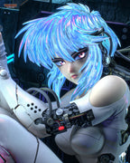 Motoko Kusanagi - Ghost in the Shell | Custom Statue 3D printed figure