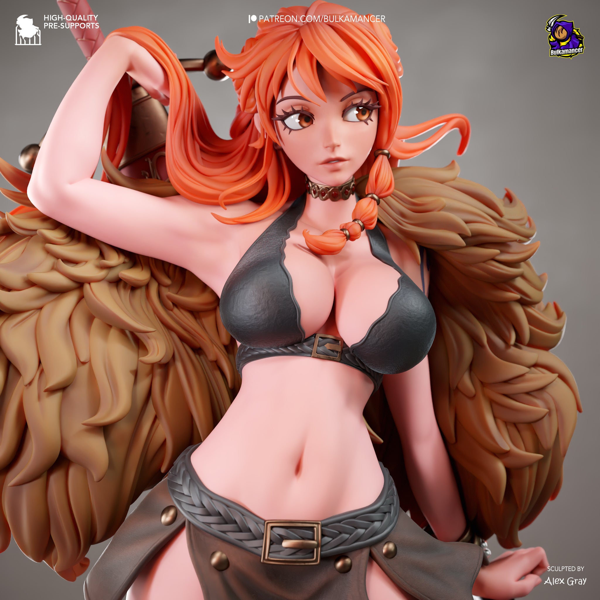 Nami Elbaf Arc- One Piece | Custom Statue 3D printed figure