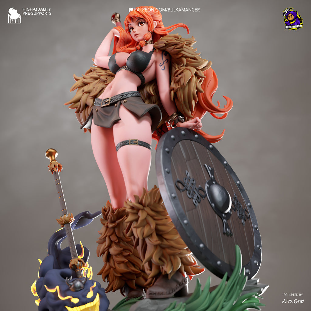 Nami Elbaf Arc- One Piece | Custom Statue 3D printed figure