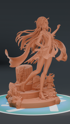 Cartethyia - Wuthering Waves | Custom Statue 3D printed figure