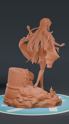 Cartethyia - Wuthering Waves | Custom Statue 3D printed figure