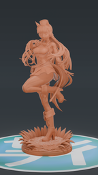 Gold Ship - Uma Musume | Custom Statue 3D printed figure
