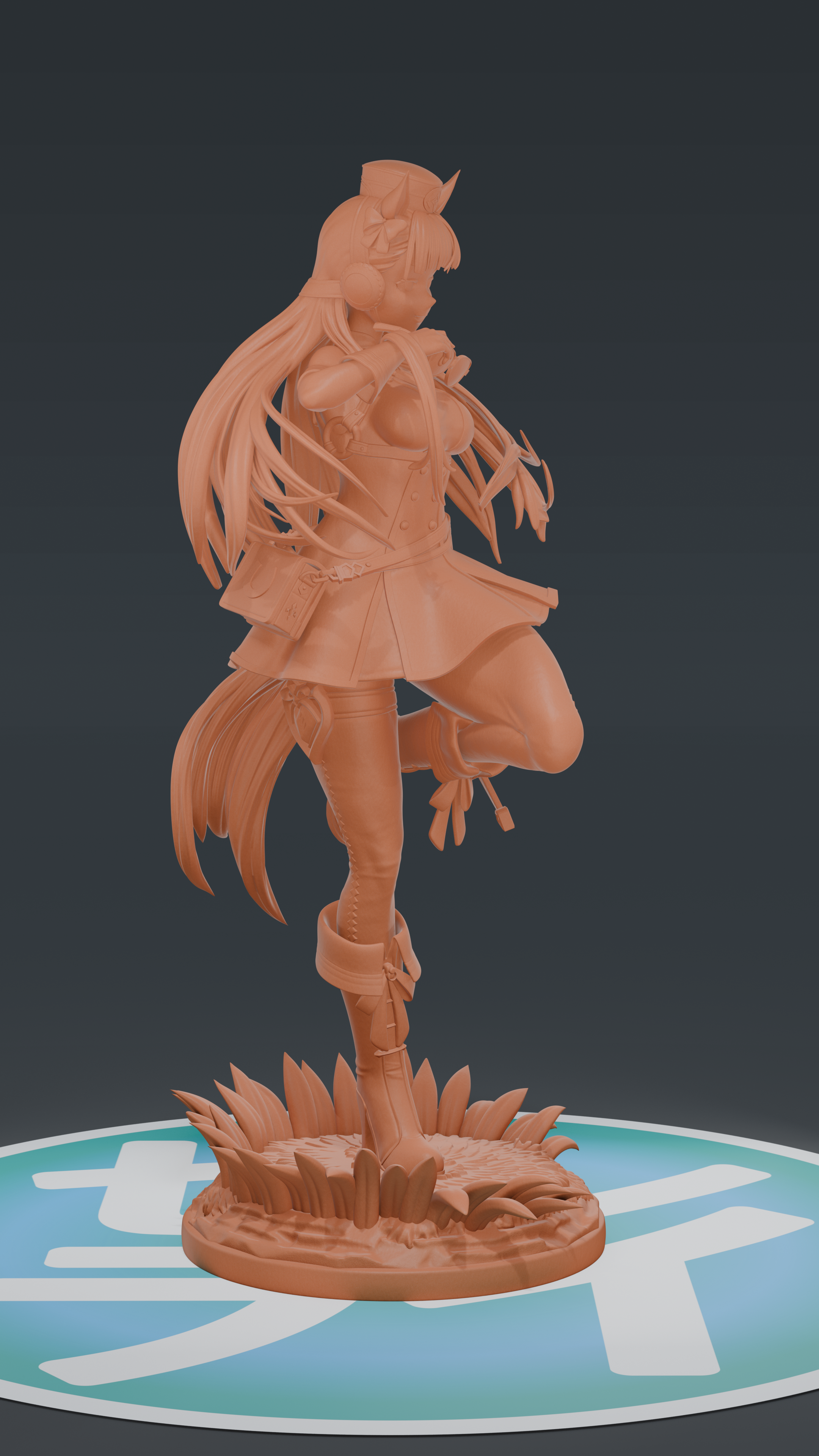 Gold Ship - Uma Musume | Custom Statue 3D printed figure