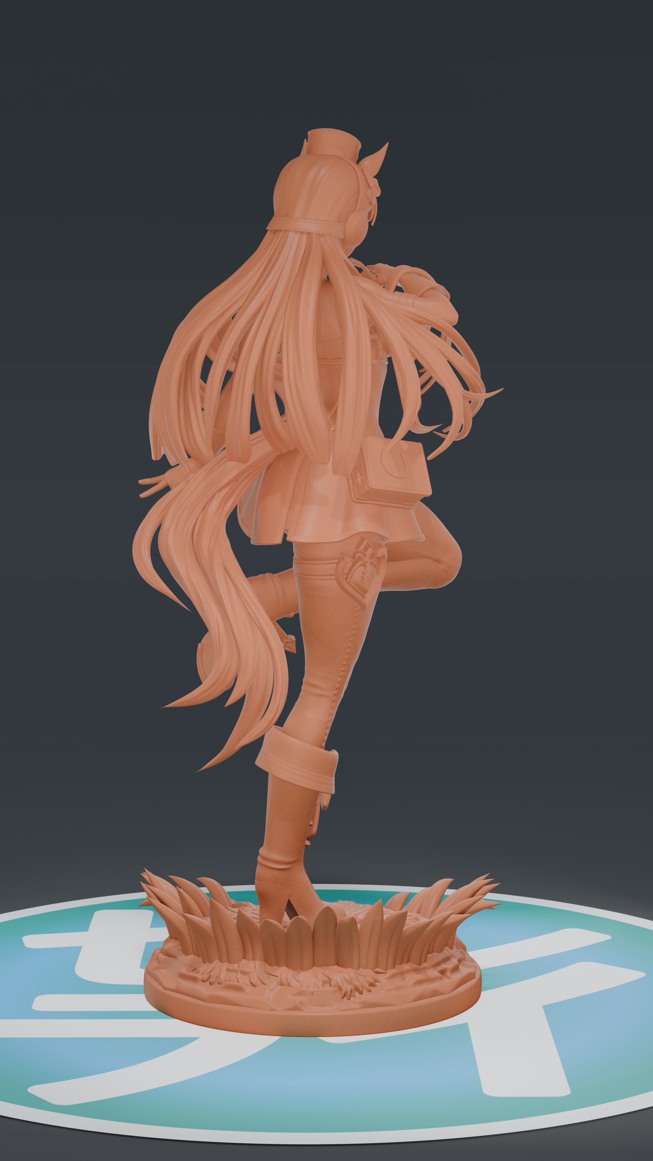 Gold Ship - Uma Musume | Custom Statue 3D printed figure