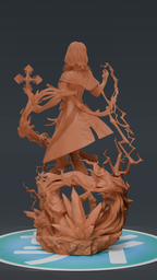 Lune - Expedition 33 | Custom Statue 3D printed figure