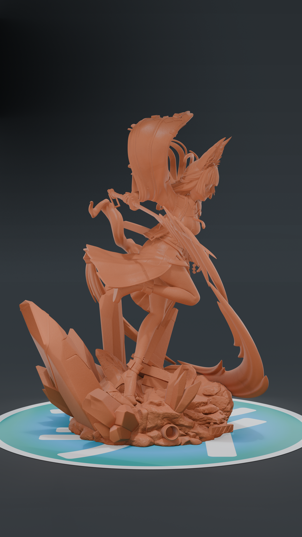 Hoshimi Miyabi - Zenless Zone Zero ZZZ | Custom Statue 3D printed figure